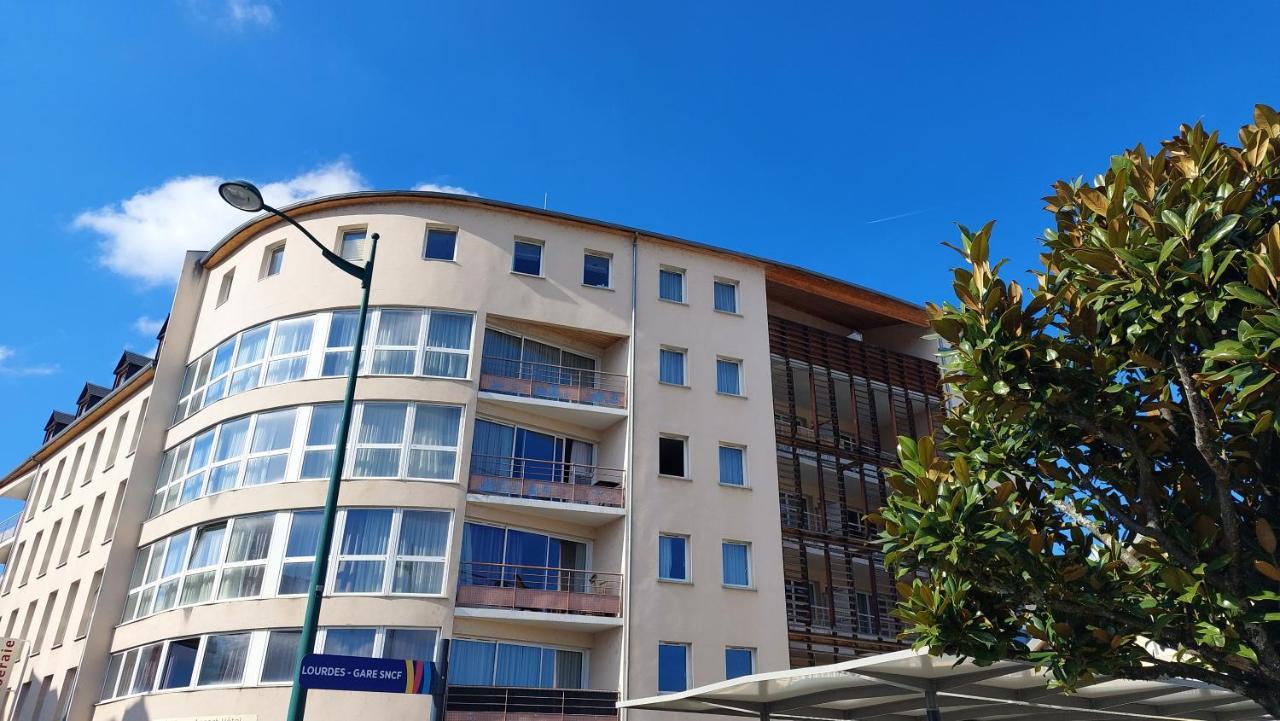 Studio Moderne Et Equipe Lourdes Centre Leilighet Eksteriør bilde